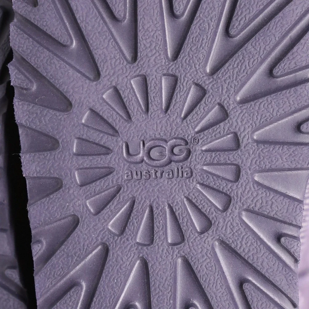 UGG Australia Bailey Bow Shimmer Sparkle Bow Boots Purple Girls Sz‎ 3